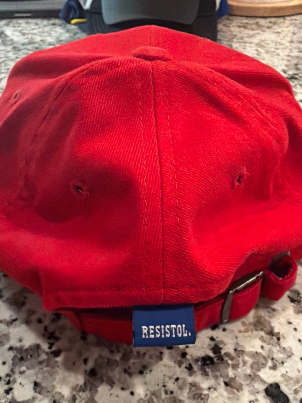 USA Rodeo Red Baseball Cap - Picture 5 of 5